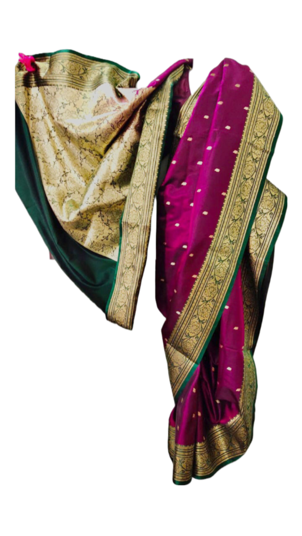 Peshwai Nauwar - Banarasi Poly silk